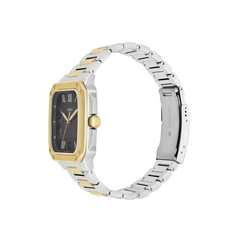 Fossil Crosby Modern Classic Two-tone Men's Watch- FS6123